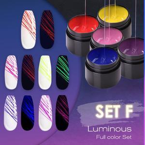 Manicure Luminous Nail Art Spider Nail UV Gel Nail Polish