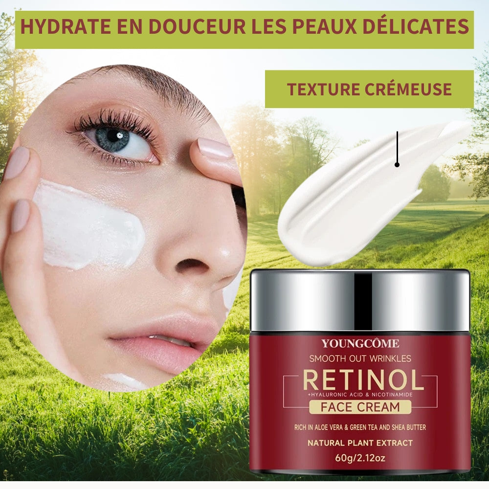 Rétinol Lifting Crème Raffermissante - Votre alliée anti-âge ultime